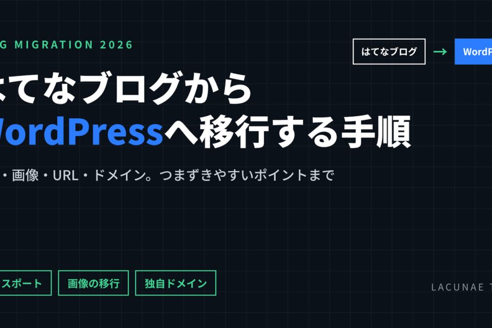はてなブログからWordPressへ移行する手順（アイキャッチ）
